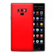 Skins Decal Wrap for Samsung Note 9 - Solid Red color