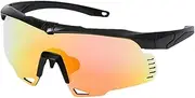 Mountain Biking Glasses,Cycling Goggles High-Definition Film, Anti-Glare Lens, UV400 Protection - Removable Sports Goggles, Fashion Eyewear for Men Women
