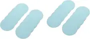 Zerodeko 2sets Bath Tub Slip Mat 4 Non Slip Stickers Bath Mat Quick Dry Bathroom Safety 10pcs*2