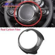 Real Carbon Fiber Steering Wheel Covers For Cooper S F54 F55 F56 F57 F60 2014-21 (for: Mini)