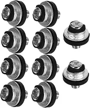 Anneome 10pcs Tiny Computer Screws for Hard Disk Drive Shock Absorbing Mini Screws for Easy Installation Computers Servers and Workstations Ensures Data Integrity and Stability