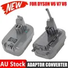 For Makita 18V Li-on Battery Adaptor To Dyson V7 V8 V6 Vacuum Adapter Converter