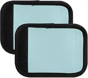[ODAWA] Powder Blue Luggage Handle Wrap 2 Pack, Soft Handle Covers Identifier Handle Covers for Suitcase, Carry On, Backpacks