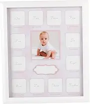 Generic 1 Newborn Photo Holder Months Picture Frame Growth Record Display for Milestones Safe and Artificial Board Cherish Your First Year