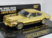 Scalextric C4551A James Bond AMC Hornet 50th Anniversary Gold 1:32 Slot Car DPR