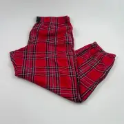 Victoria's Secret Lounge Plaid PJ Pants w/Pocket Red Size XL NWT