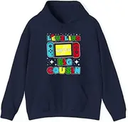 [X.Style] Leveling Up to Big Cousin Gaming Boys Girls Toddler ds006 Hoodie Navy L
