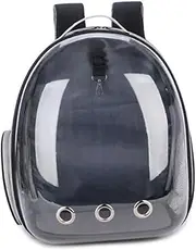 NOLITOY Pet Carrier Expandable Back Pet Travel Bag Small Animal Mesh Carrier Cat Travel Backpack