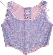 Women Jacquard Bandage Corset Waist Sexy Shapewear Overbust Female High Street Belt Slim Ladies Wear Body Shaper