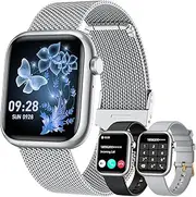 Women's Smartwatch with Bluetooth Phone Function Fitness Watch: 1.83 Inch HD Touchscreen Smart Watch with 120+ Sports Modes with Heart Rate Monitor Pedometer IP68 Waterproof Fitness Tracker Compatible