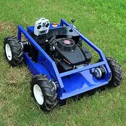 Custom Crawler Remote Control Lawn Mower Fully Automatic self-propelled Robot Lawn Mower Zero Turn Remote Control Lawn Mower