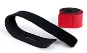 5 PCS NUZAMAS Fishing Rods Belt Fishing Rod Belts Ties Adjustable Fishing Rod Straps Spinning Rod Straps Red Elastic Magic Bait Strap for Fishing Rod
