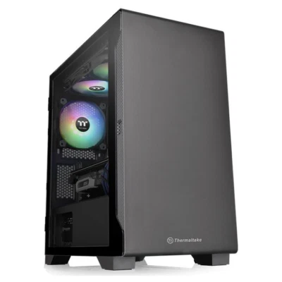 NEW Thermaltake S100 - Micro Tower Case (Black) CA-1Q9-00S1WN-00