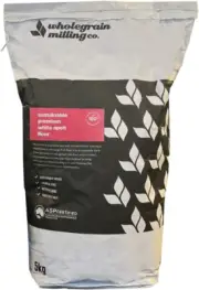 Sustainable, Premium White Spelt Flour, 5 Kg - Contains a Fine Bran. Ancient Gra