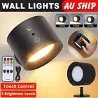 Rechargeable Battery Reading Light Wall Lights LED Wall Sconce Lamp Wall Mounted