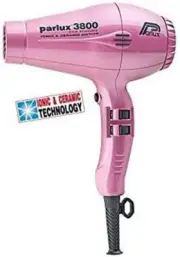 Parlux 3800 Ceramic & Ionic 2100W Hair Dryer, Pink