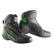 GPX Motorcycle Shoes Black Green