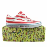 NEW IN BOX Vans x Where's Waldo Old Skool Shoes International Stripes sz 3.5