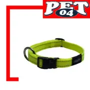 Rogz Side Release Dog collar-Fanbelt-Large-dayglow