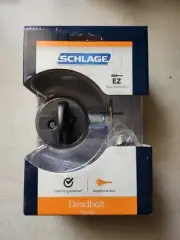 Schlage Single Cylinder Deadbolt Aged Bronze B60N V 716 - new in box
