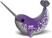 EUGY 033 Narwhal Eco-Friendly 3D Paper Puzzle [New Seal]