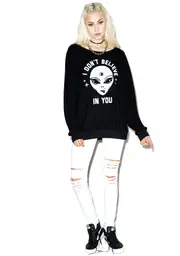 [Social Decay] No Beliefs Sweater