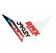 REDLINE - 1986 Forklifter plate decal - Red - Old School BMX