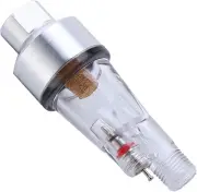 Premium Airbrush in Line Mini Air Filter Water Trap with 1/8In Threads, Moist...