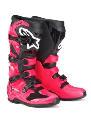 2025 Alpinestars Tech 7 MX Boots - Diva Pink/Black - Size 11