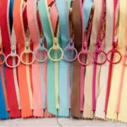 20Pcs Zippers Pull Ring Zip Slider Head Sewing Bags Cloth Accessories Pull Ring