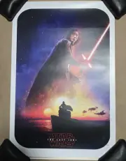 Star Wars The Last Jedi "Beacon Of Hope” Movie Art Print Zoltan Simon /250