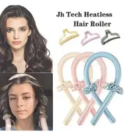 Reusable Heatless Curling Rod Curler Headband Curly Hair Ribbon Soft Curlers