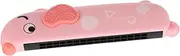 Kisangel 16 Educational Harmonica Cute Washable Music for Early Learning Portable Design for Travel Outdoor Fun for Developing Musical Skills