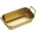 Creative French Fries Basket Durable Cooler Dish Square Plate Candy Dessert