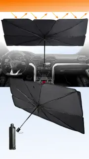 Sun Protection Heat Insulation Car Windshield Sunshade Umbrella for Car Interior Protection