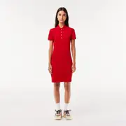 Stretch Piqué Polo Dress