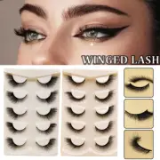 3D Mink False Eyelashe Wispy Cross Soft Fake EyeLashe Extension Lashes Natural