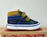 VANS Sk8 Mid Reissue V MTE-1 Toddler Boots / Brown Multi Color / Size 4