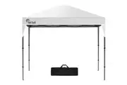 RED TRACK 3.6x2.2m Ultra Compact Folding Gazebo, Carry bag, Portable Outdoor Popup Marquee for Camping Beach, White