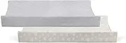 Bubba Blue Nordic Waterproof Change Mat Cover, 48 x 82 cm Size, Grey/Sand (Pack of 2) 100.0 Grams