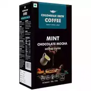 Colombian Brew Mint Chocolate Mocha Instant Coffee Free Shipping World Wide