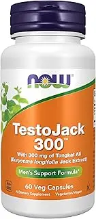 TestoJack 300 mg, 60 Vcaps by Now Foods