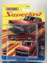 Matchbox Superfast 1964 Pontiac Grand Prix Made In Thailand 2020