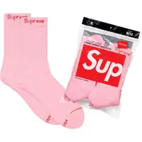 在飛比找蝦皮商城優惠-SUPREME x HANES CREW SOCKS 經典文