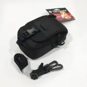 Samsonite BlacK Small Camera Photo Bag w/Strap 803BK 5 Pockets New With Tags