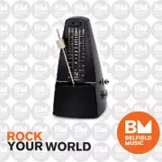 Nikko 3550 Metronome Black (40-208 BPM) - BNIB - Belfield Music