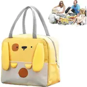 Lunch Box Bags For Women, Reusable Cartoon Animal Lunch Tote, Insulated Meal Prep Lunch Box Bag For School Work, Portable Lunch Cooler Bento Boxes Bag