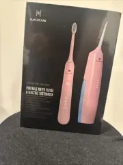 HUACO CARE 2-1 Oral Clean Kit Electric Toothbrush and Portable Water Flosser