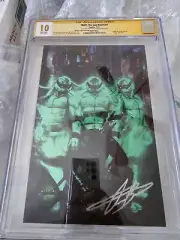 TMNT Last Ronin #1 Mexican Foil 10 Gem Mint Signed And Remark Aaron Bartling