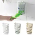 Rack Garbage Bags Wall-mounted Tableware Organizer Plastic Bag Container